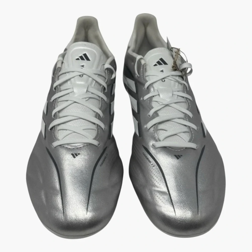 SIZE 7.5 MEN - adidas Copa Pure Pro FG Ice Cold Pack Silver White Soccer JQ0423